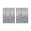 Heavily Embellished 2-piece Canvas Wall Art Set