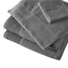 Cotton Tencel Blend Antimicrobial 6 Piece Towel Set