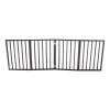 Pet Gate â€“ Dog Gate for Doorways;  Stairs or House â€“ Freestanding;  Folding ;  Dark Brown; Arc Wooden