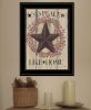 "No Place Like Home Wreath" by Linda Spivey, Ready to Hang Framed Print, Black Frame