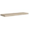 Floating Wall Shelves 2 pcs Oak 35.4"x9.3"x1.5" MDF