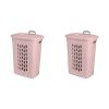 Wheeled Laundry Hamper Plastic