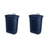 Wheeled Laundry Hamper Plastic